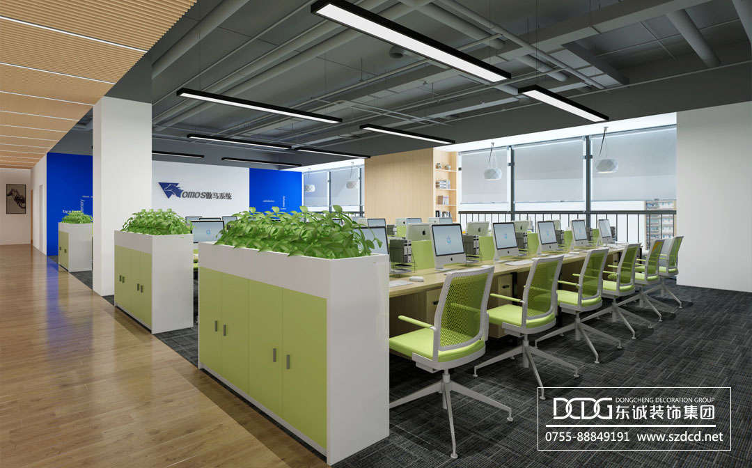 這樣的辦公室裝修設計,做生意才給力！